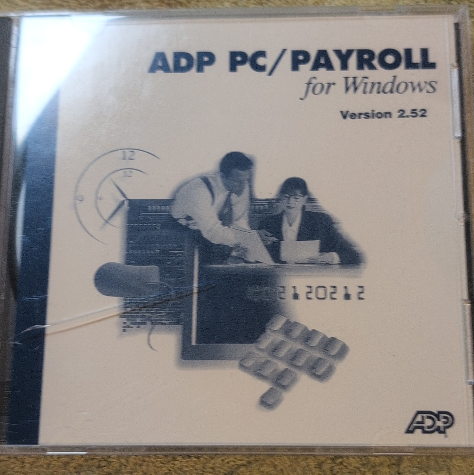 ADP PC/Payroll for Windows Version 2.52 CD, Payroll, English, Windows