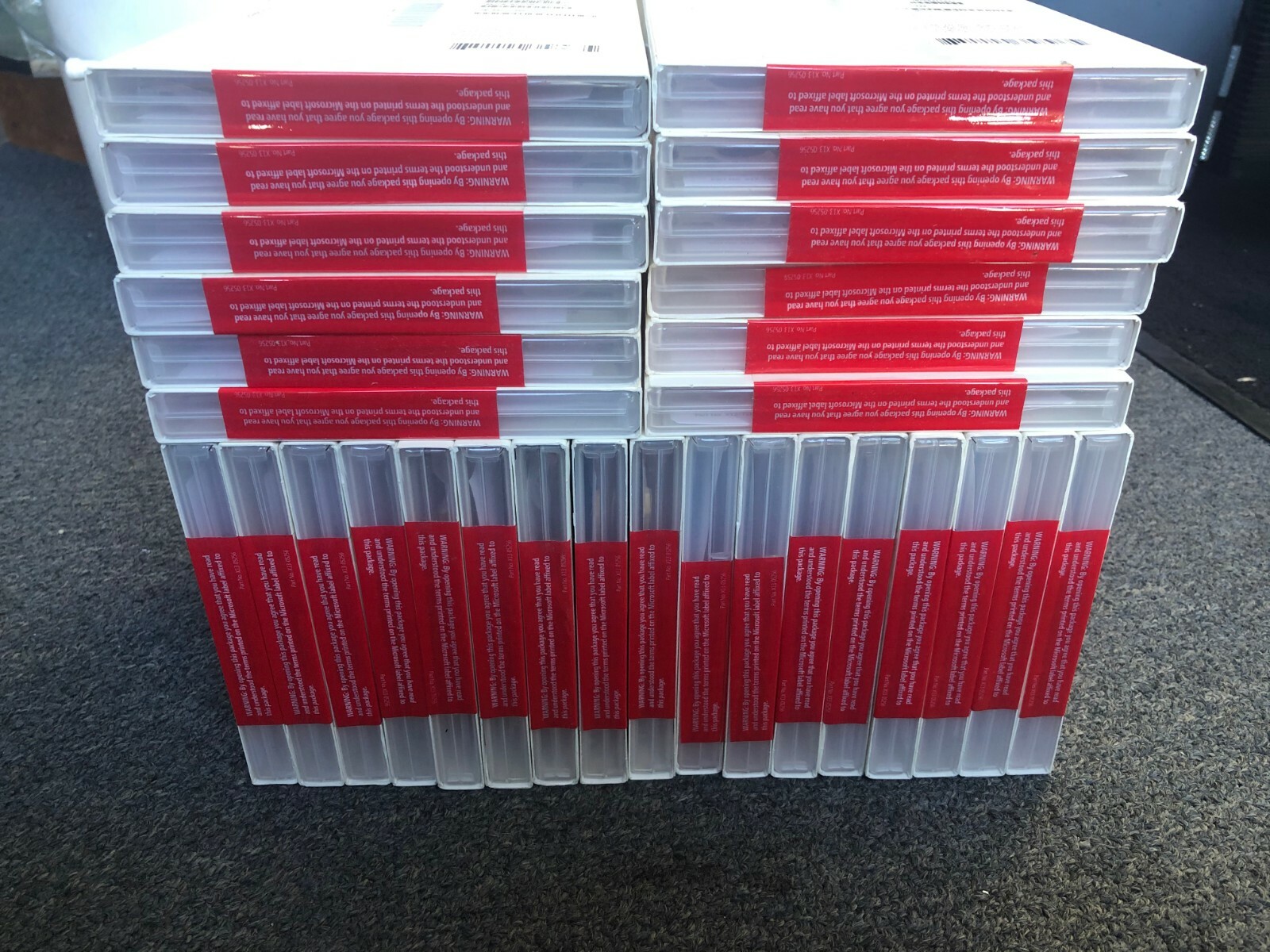 Microsoft Office S B 2007/Office Pro 2007 Trial-HP PC Only Lot Of 30 NEW-SEALED