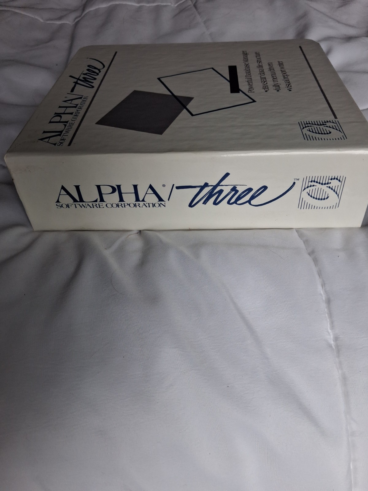 Alpha Software Corporation Alpha/three Database Manager 5.25″ Floppy Disc