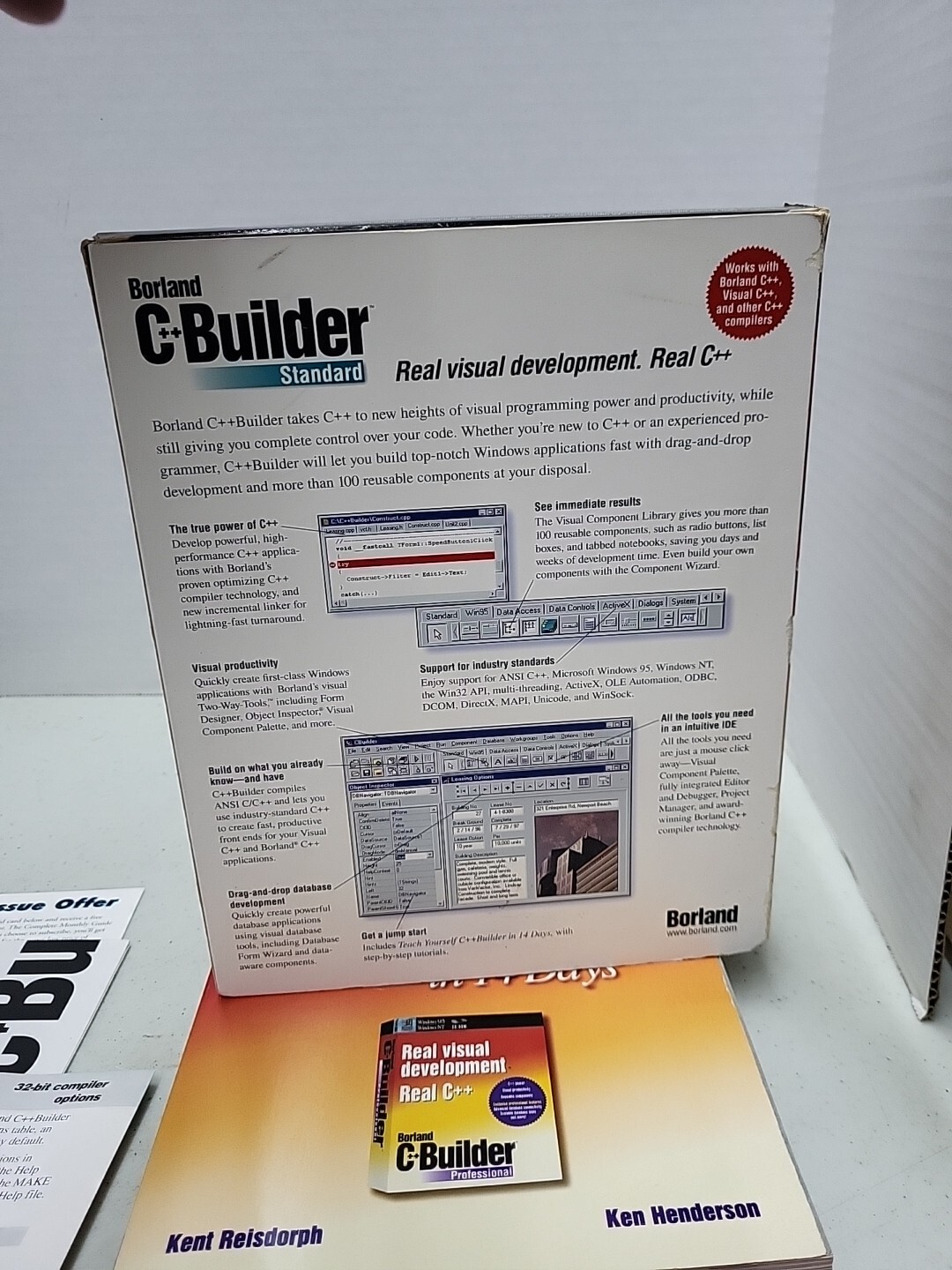Borland C++ Builder Standard Edition, Disc Is Sealed!