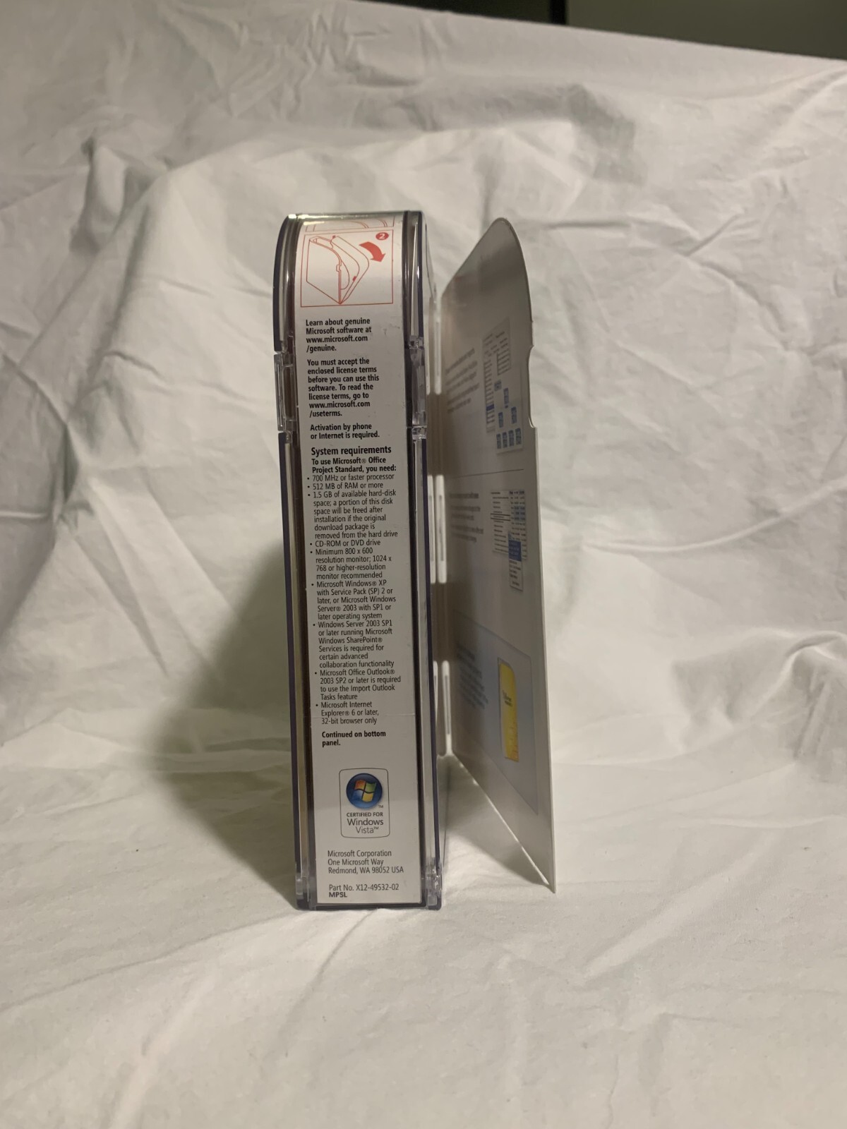 FACTORY SEALED NEW Microsoft Office Project Standard 2007, SKU 076-03745, Full