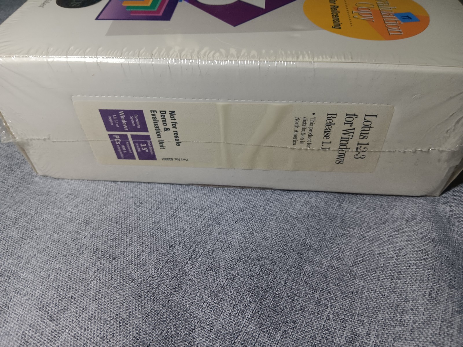 Lotus 123 for Windows Release 1.0 – 3.5″ Floppy Discs 1991 SEALED