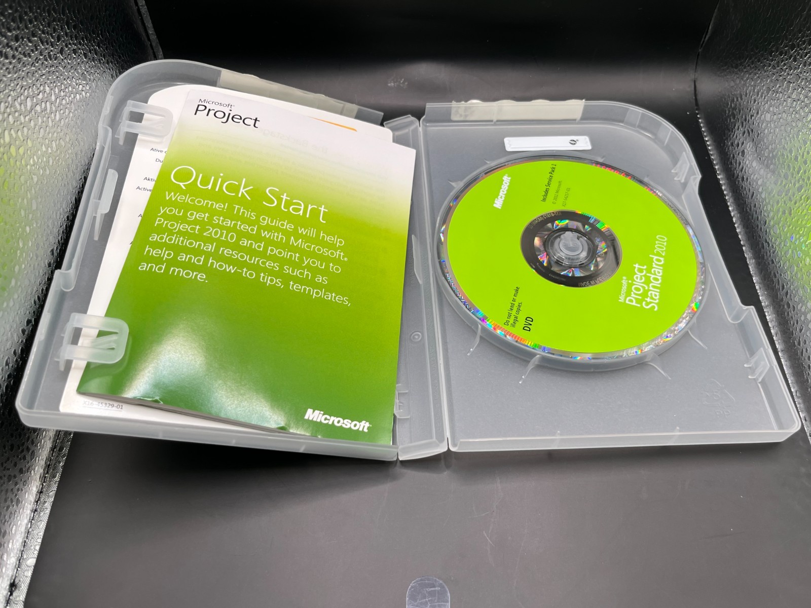 Microsoft Project Standard 2010 w/ Disc Key & Box Complete