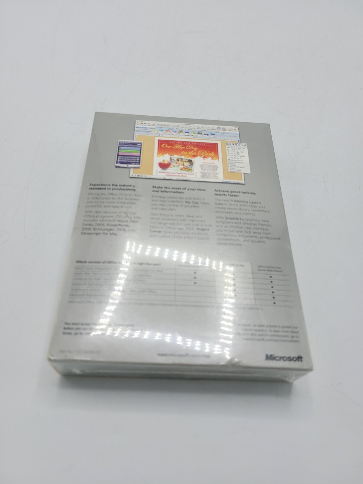 Microsoft Office: mac 2008 NEW