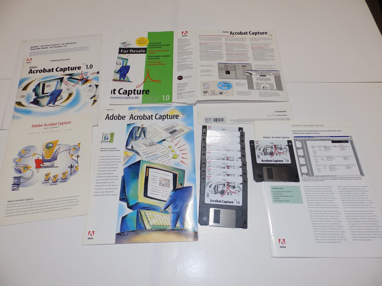 Vintage Software – Adobe Acrobat Capture for Windows v1.0