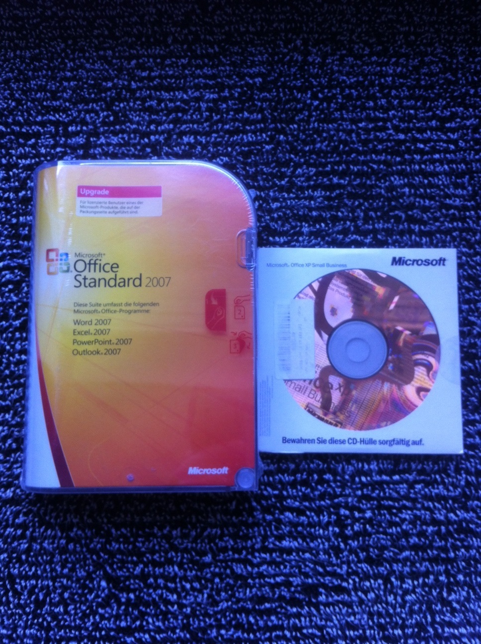 Microsoft Office Standard 2007, German with VAT invoice from specialist dealer