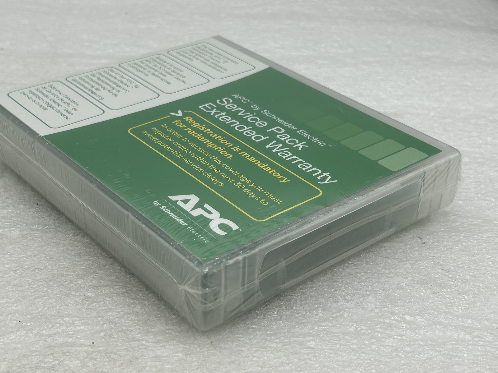 SEALED APC Service Pack 3 Year Extended Warranty WBEXTWAR3YR-SP-04 Service