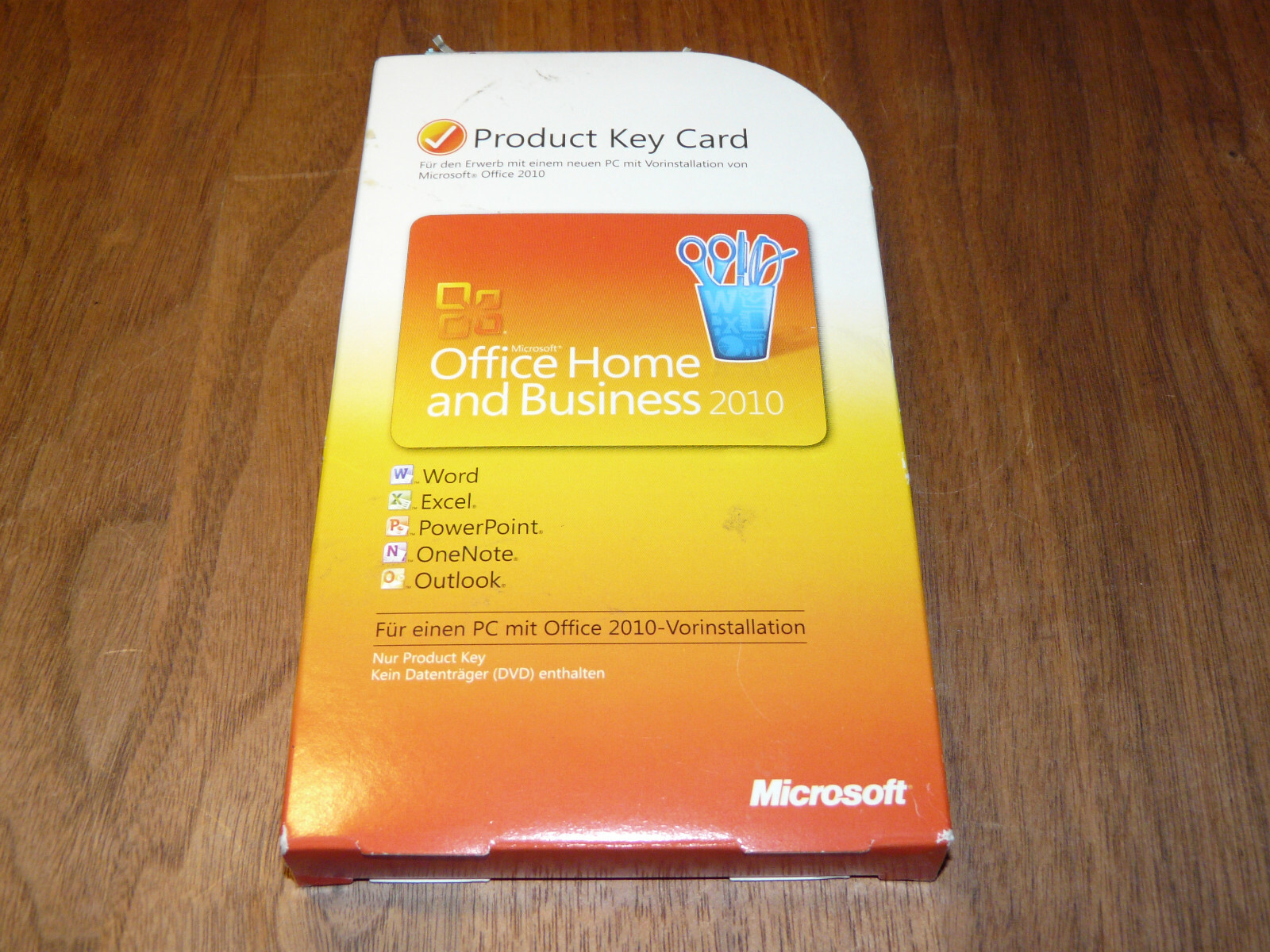Microsoft Office 2010 Home and Business Full Version German