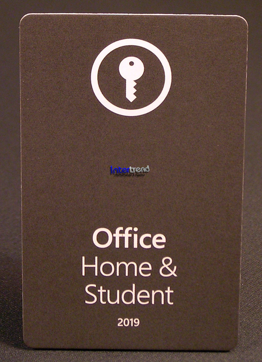 Microsoft Office Home & Student 2019 Vollversion Box 1 PC/Mac Deutsch ML OVP NEU
