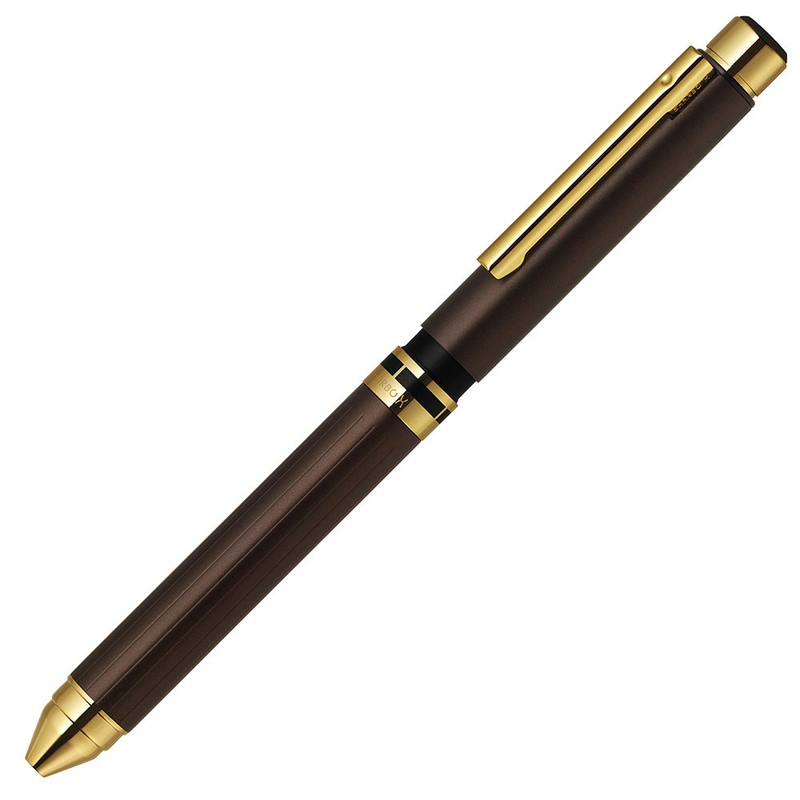 Zebra Pen Zebra Sb21-C-Eg Multi-Functional Pen Sharbo X Premium Ts10 Brown Gold