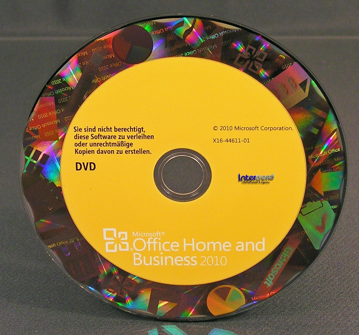 Microsoft Office Home and Business 2010 Full Version Box + DVD German Original Packaging NEW