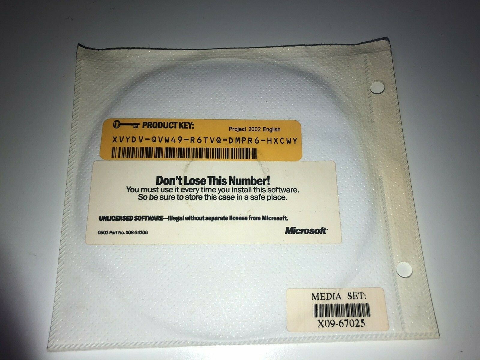 Microsoft Project Standard Version 2002 Win32