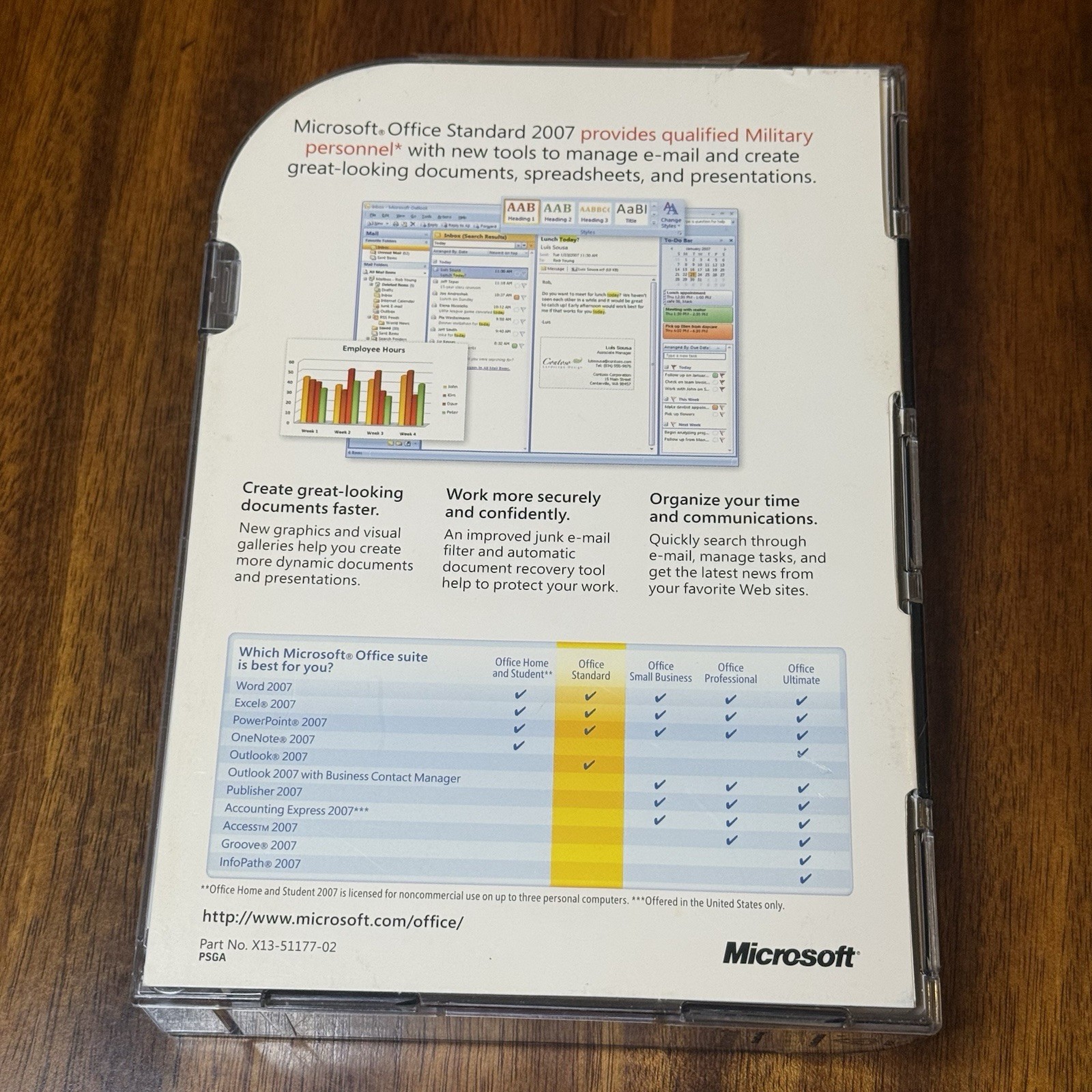 Microsoft Office Standard 2007 (Military Appreciation Edition) With Product Key