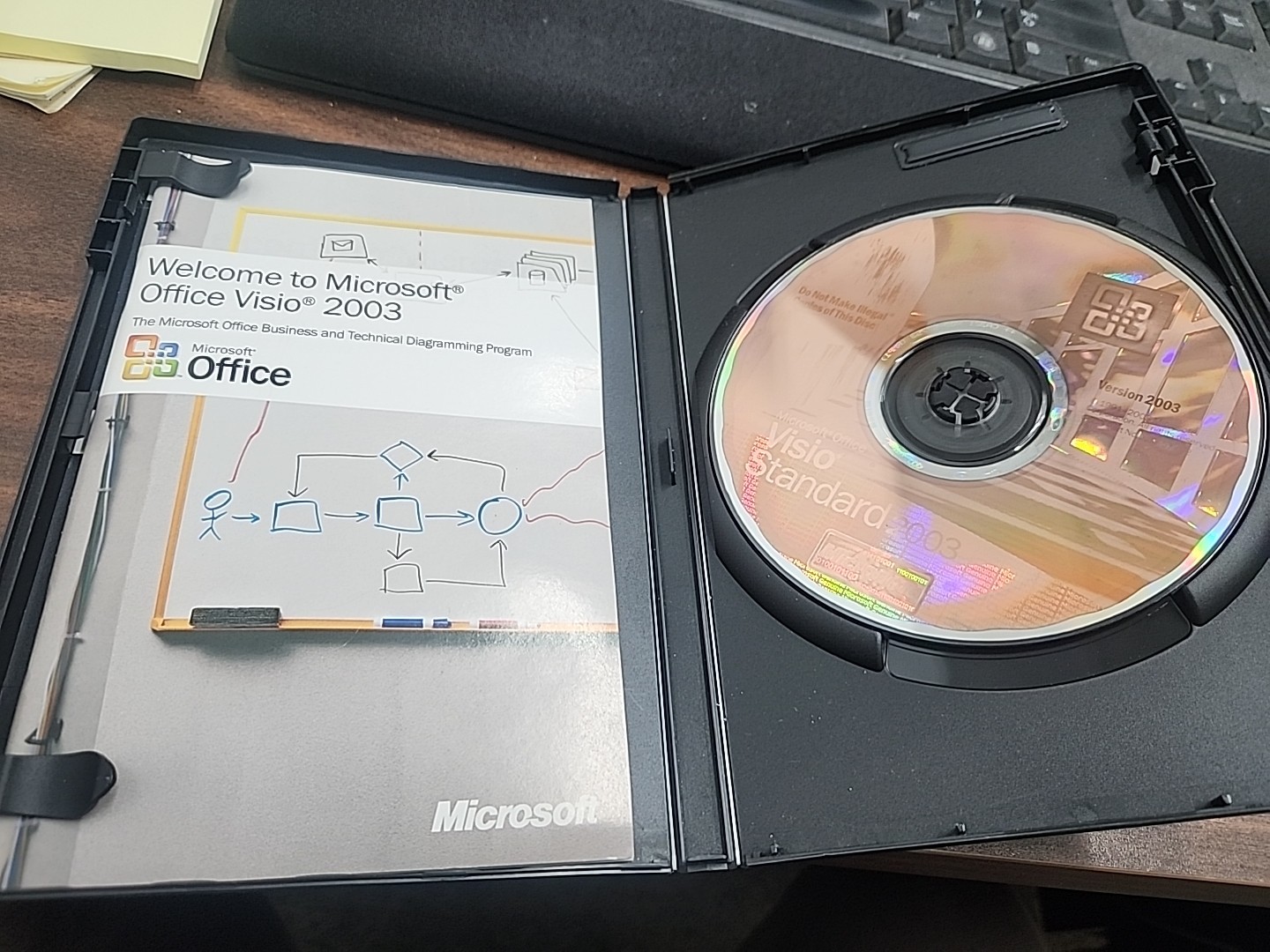 Microsoft Office Visio Standard 2003 – VERY GOOD CONDITION With Product Key