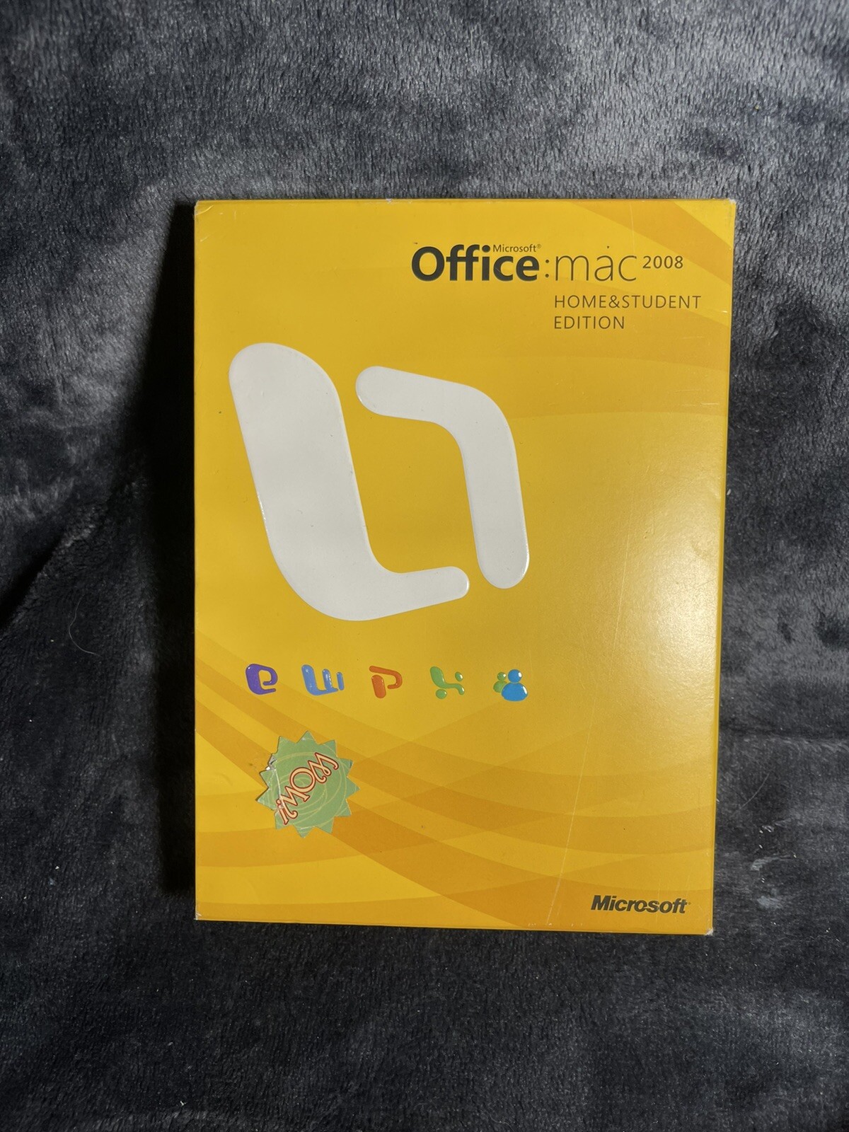 Microsoft Office 2008 Home and Student Edition for Mac with key