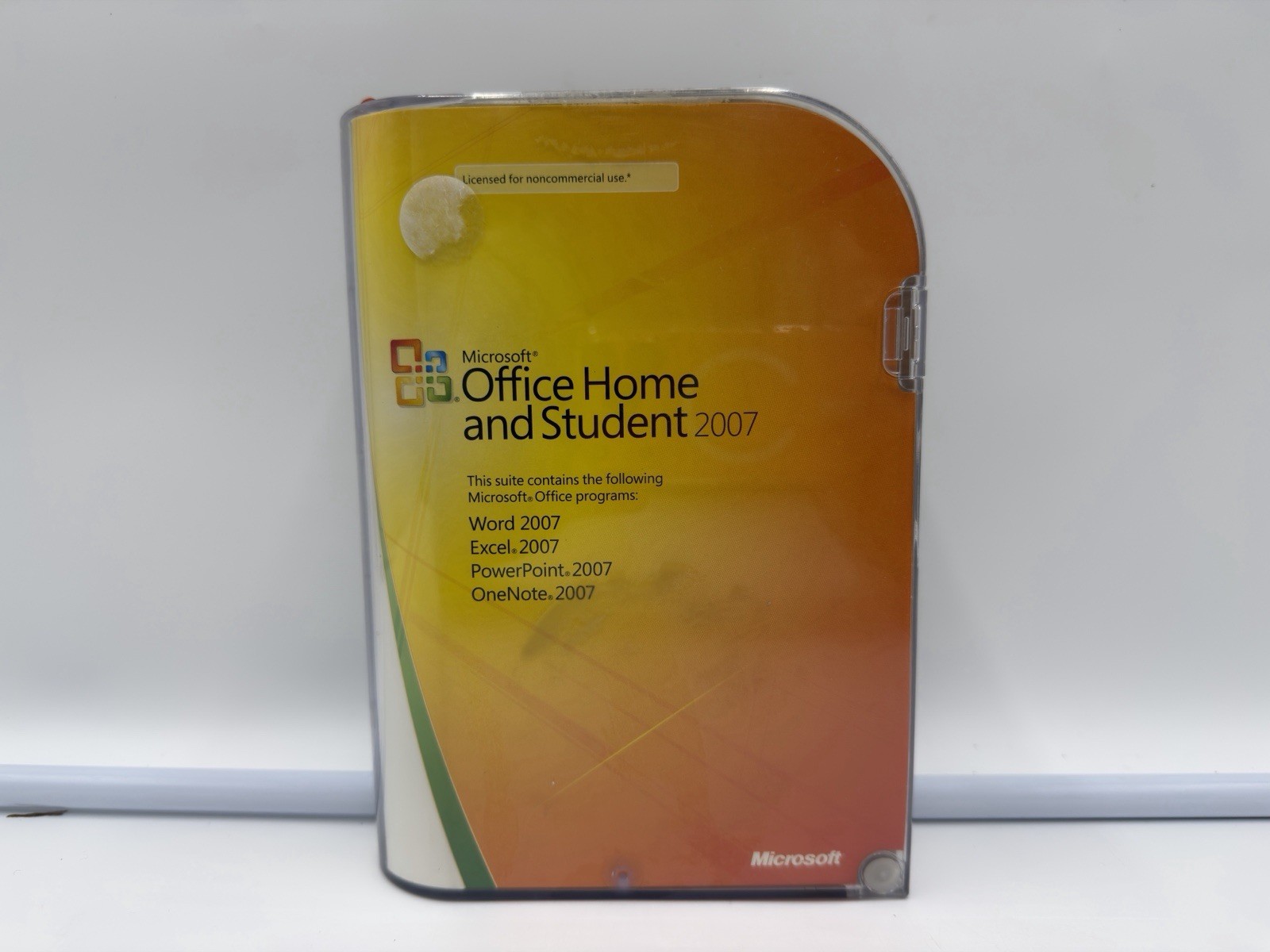 Microsoft MS Office 2007 Home & Student GENUINE Disc & Product Key w/ Case
