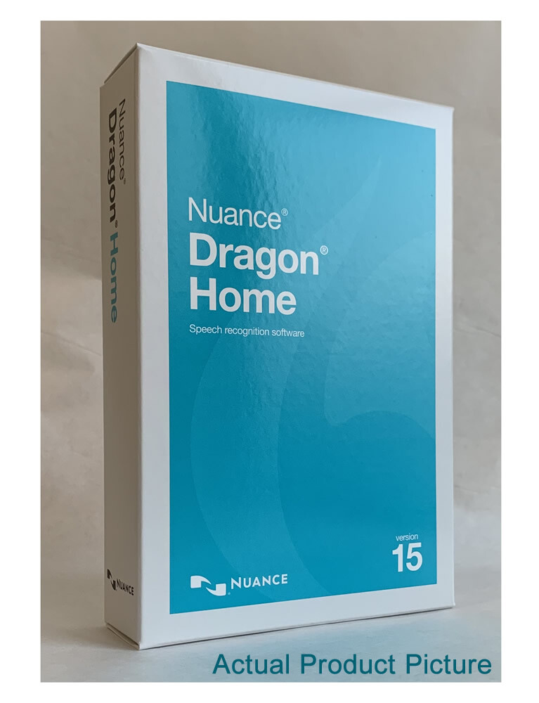 Nuance Dragon Home 15 – New Retail Box, DC09A-G00-15.0