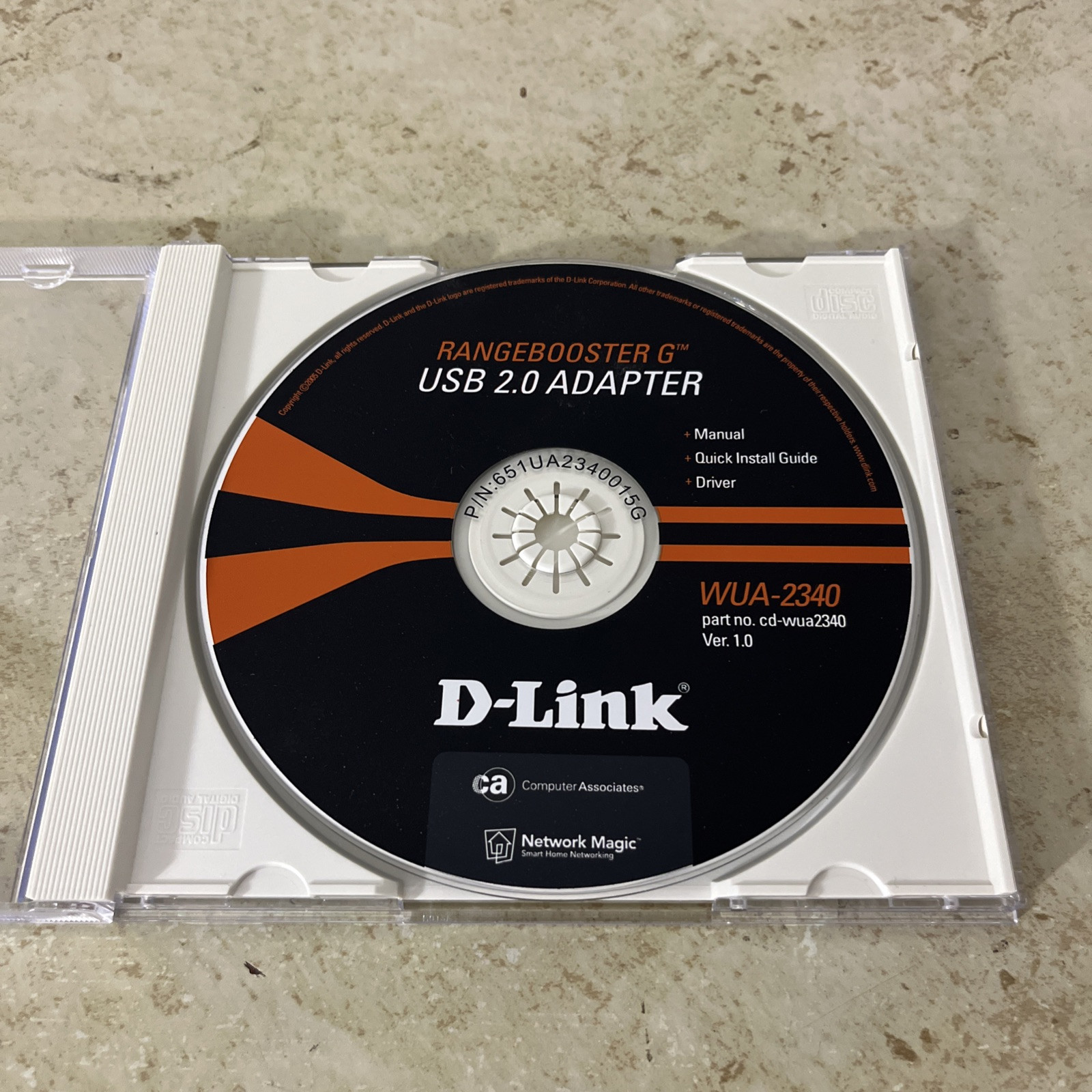 D-Link Rangebooster G USB 2.0 Adapter