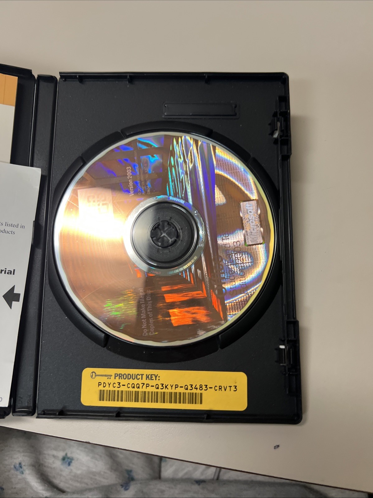 Microsoft Office Student and Teacher Edition 2003 Word Excel w/Key