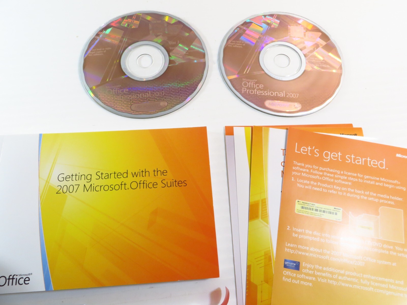 Microsoft Office 2007 Professional Full English Retail Version MS Pro =RETAIL=