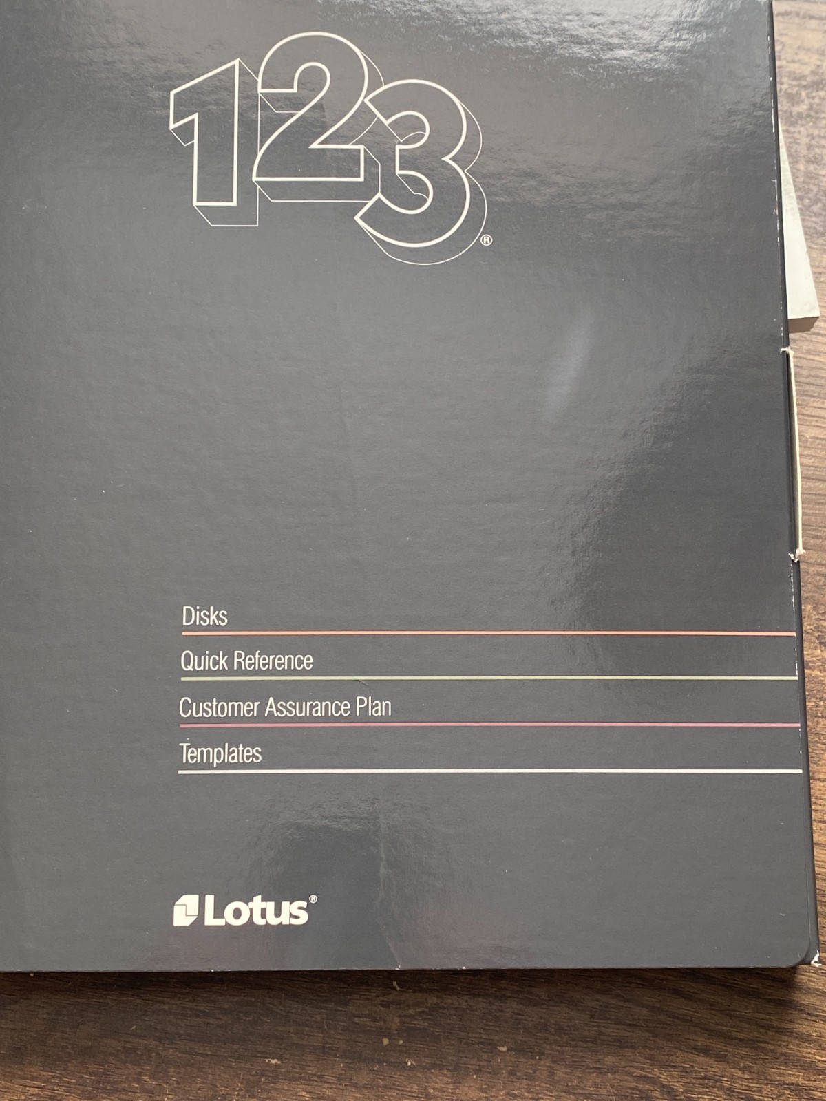 LOTUS 123 1-2-3 Release 2 Reference Manual Quick Guides Disc 1985 -VTG Software