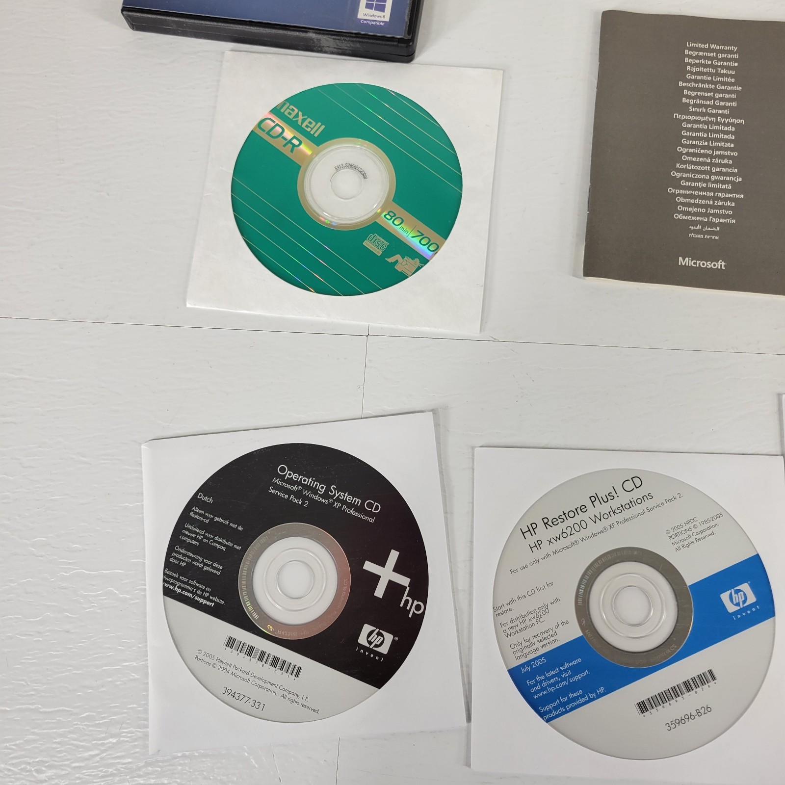 Operating CDs For Microsoft WinTV Moxa Software Hero Multimedia Suite CinePlayer
