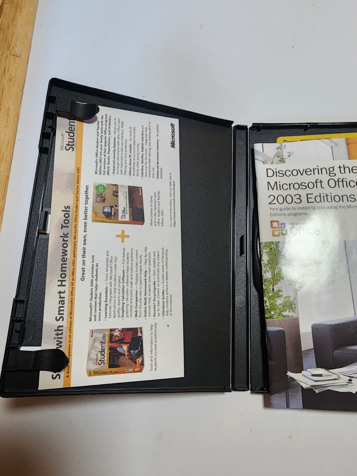 Microsoft Office Student and Teacher Edition 2003 Word Excel With Production Key