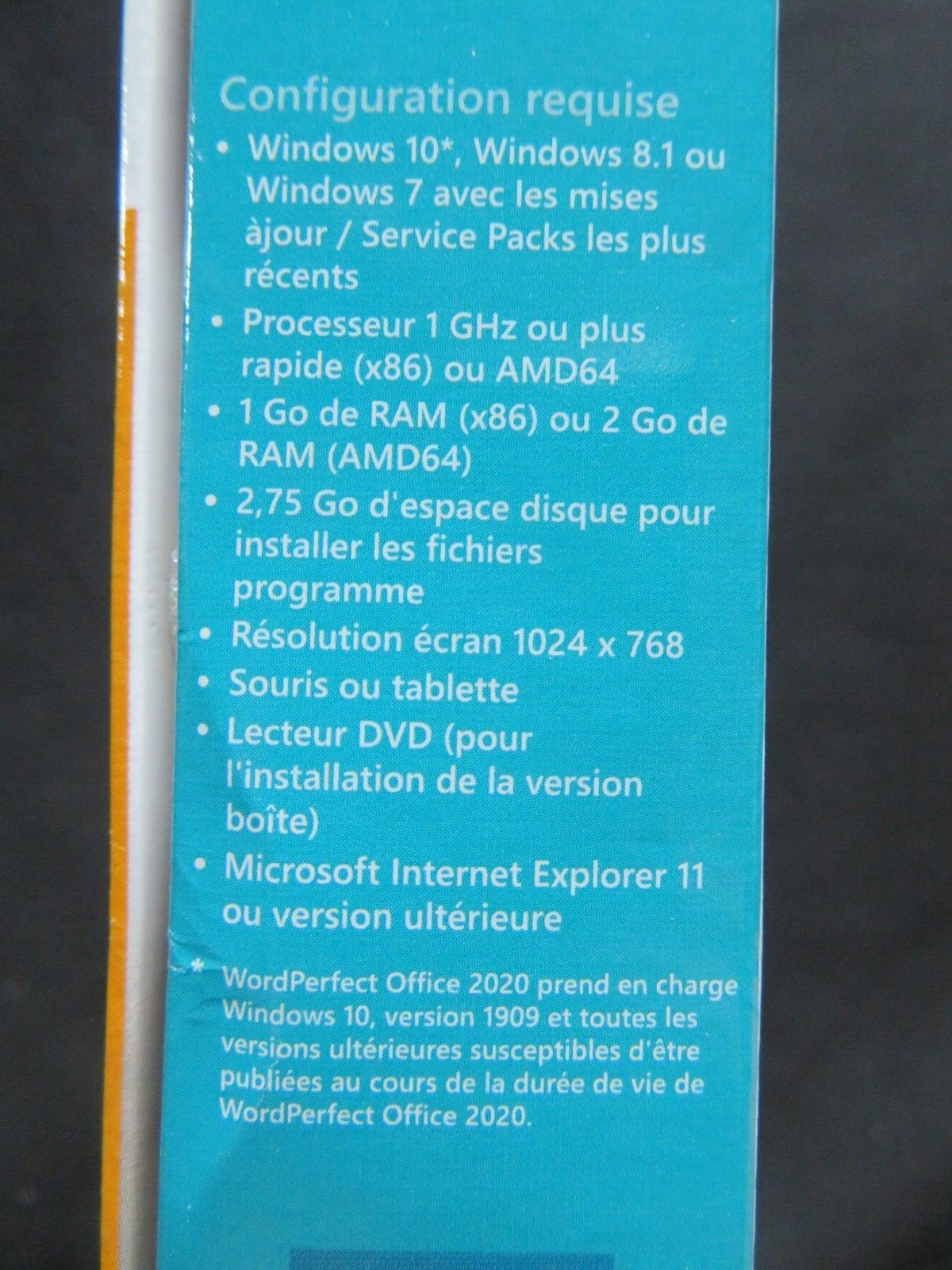 GENUINE Corel WordPerfect Office Hone & Student 2020 Disc & Digital DL Windows