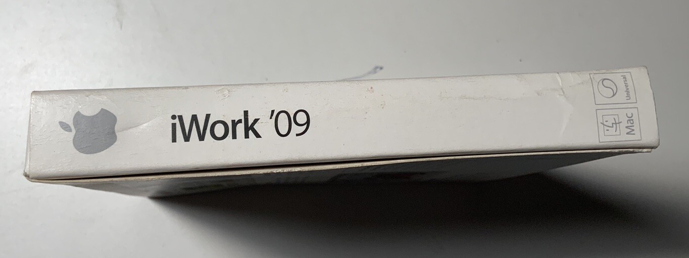 Apple iWork ’09 V9.0.3 MB942Z/A Install DVD for Mac
