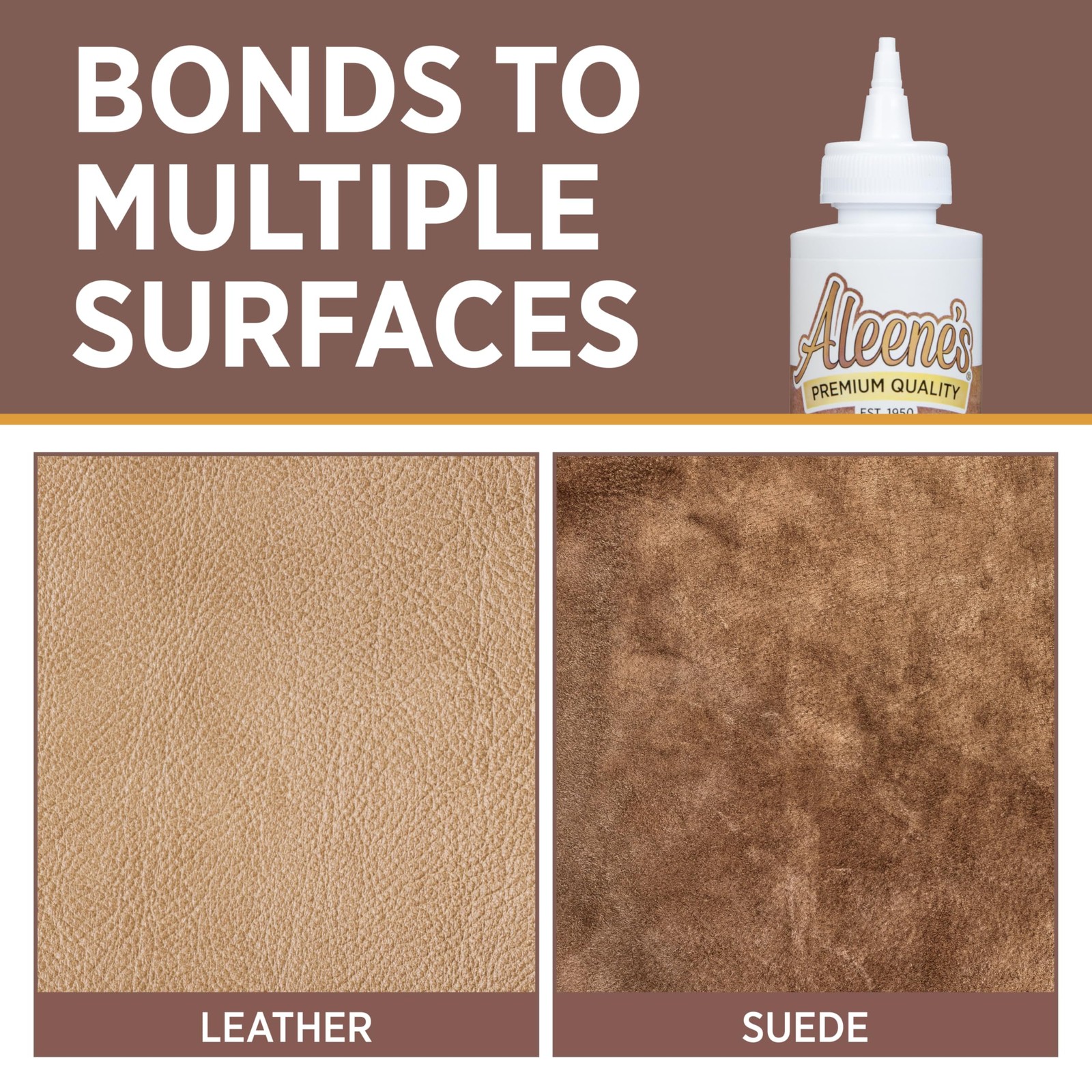 Aleene’S Aleenes Leather Suede Glue Adhesive For Crafts Embellishments Light