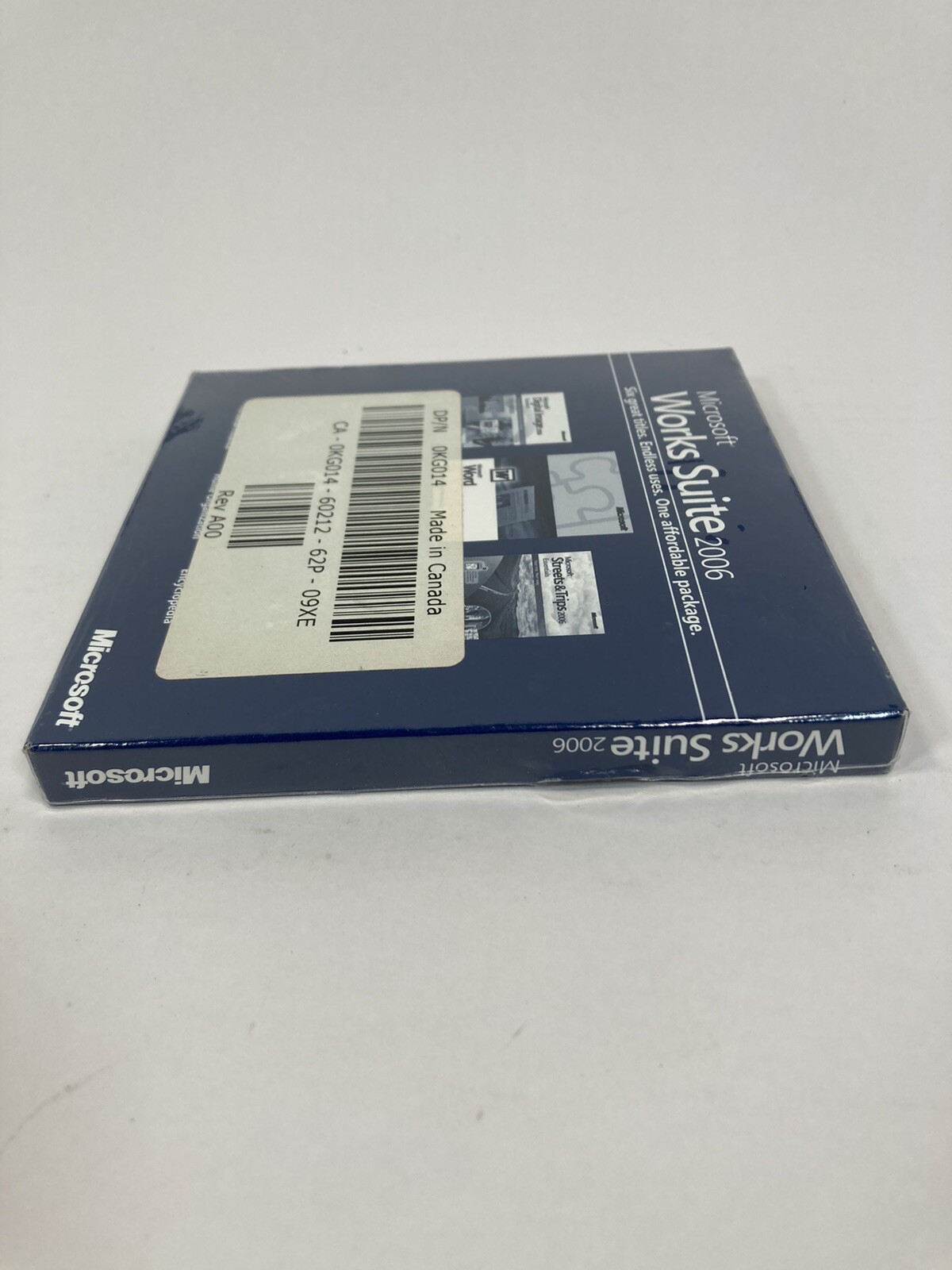 Microsoft Works Suite 2006 PC Includes Key and Product Codes Sealed