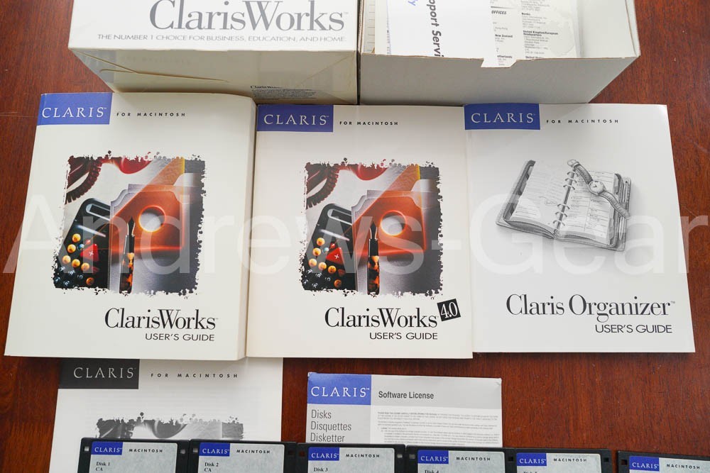 ClarisWorks Mac Software Office