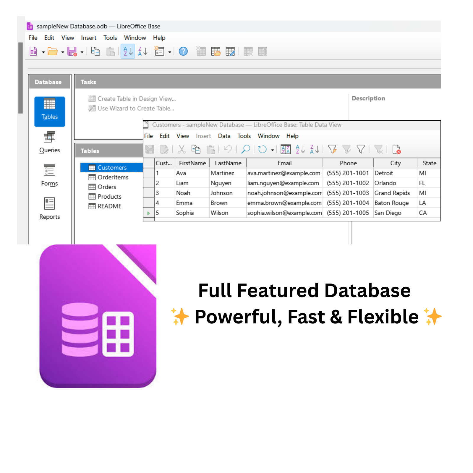 Libre Office 2025 for Windows, with AI Package – Microsoft Office Alternative