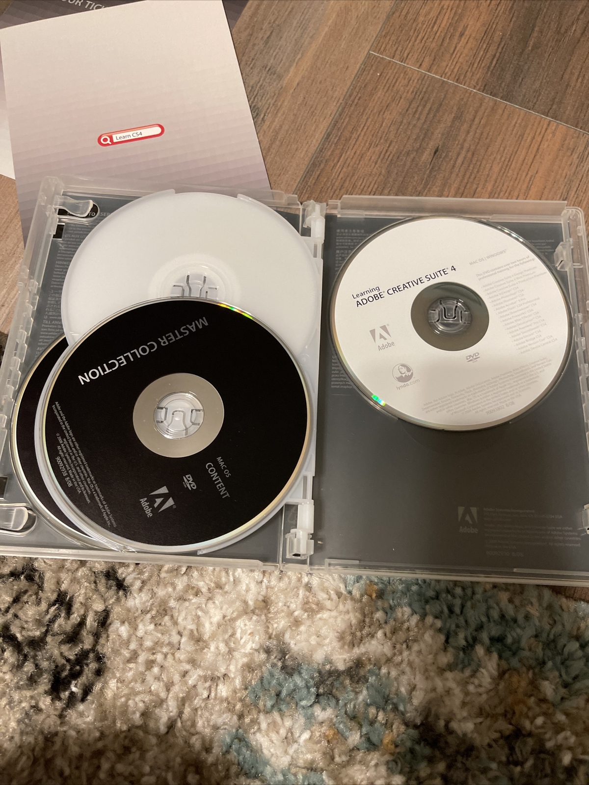 ADOBE CREATIVE SUITE 4 MASTER COLLECTION MAC W/ Keys