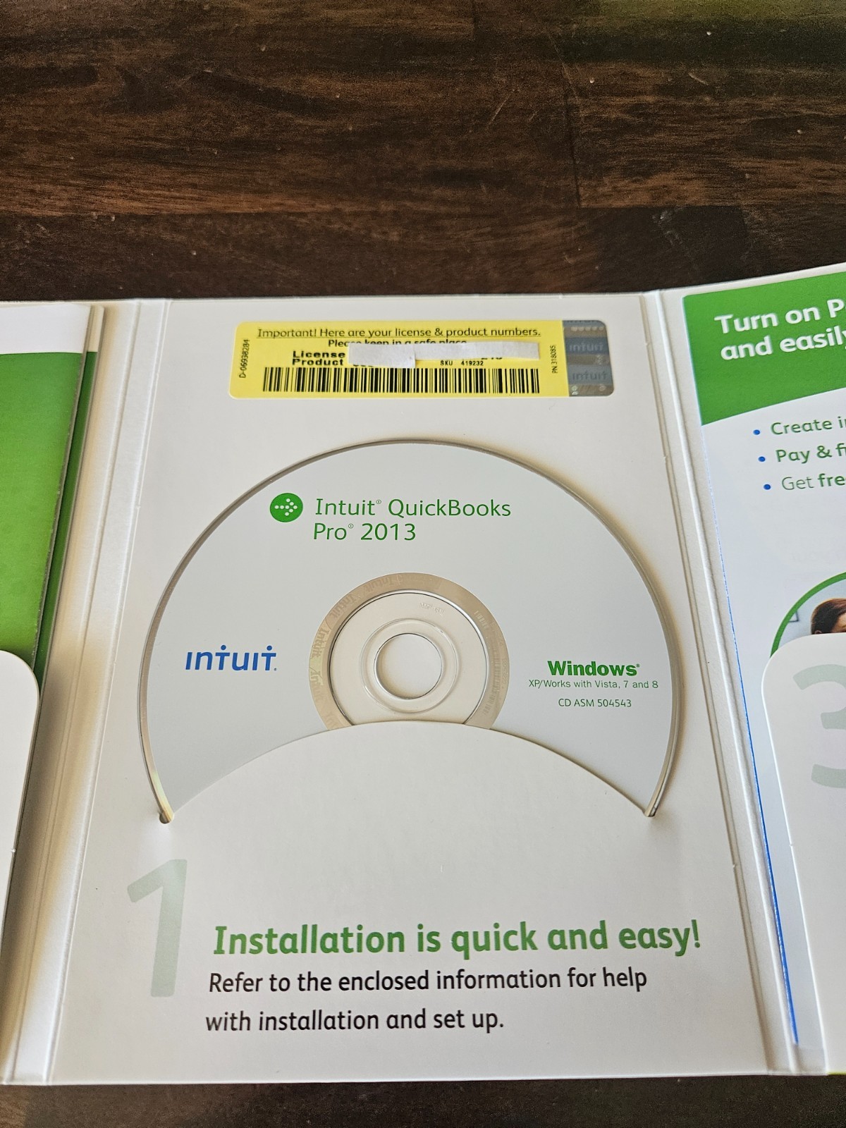 Quickbooks Desktop Pro 2013 Windows = NO SUBSCRIPTION =