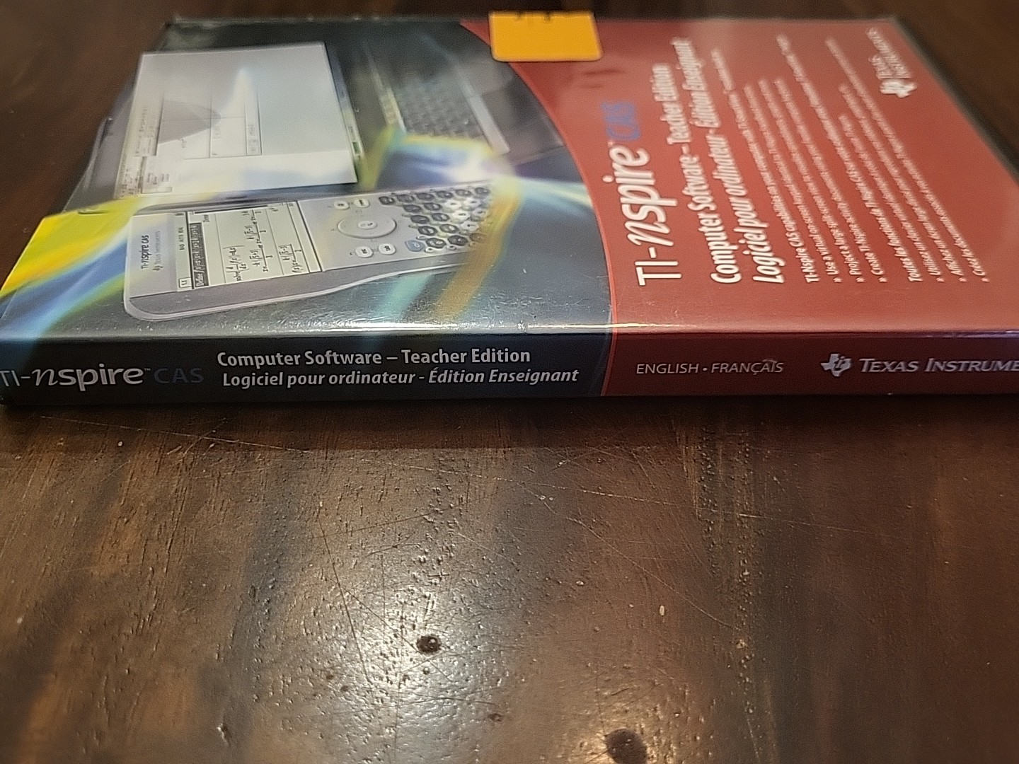 TI-Nspire CAS Computer Software – Graphing Calculator – Teacher Edition – SEALED