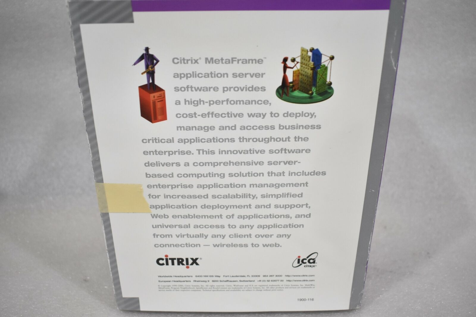 CITRIX METAFRAME FOR WINDOWS 2000 SERVERS 1.8TSE TO METAFRAME 1.8 WINDOWS 2000
