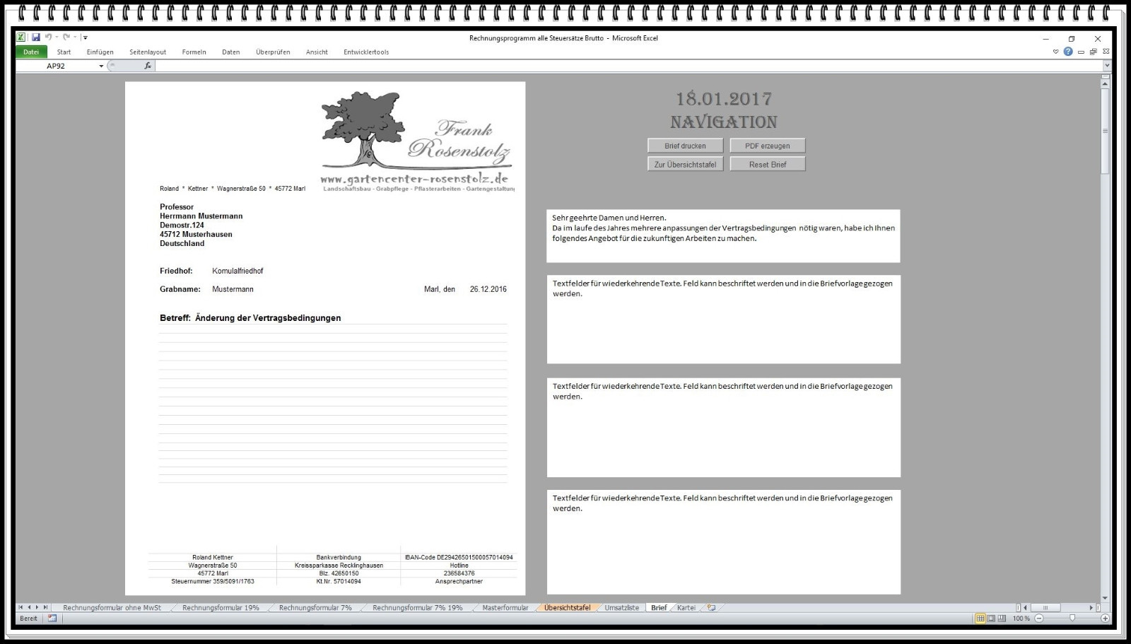 Invoice Program 4 Forms All Tax Rates Invoice Software Customer Database