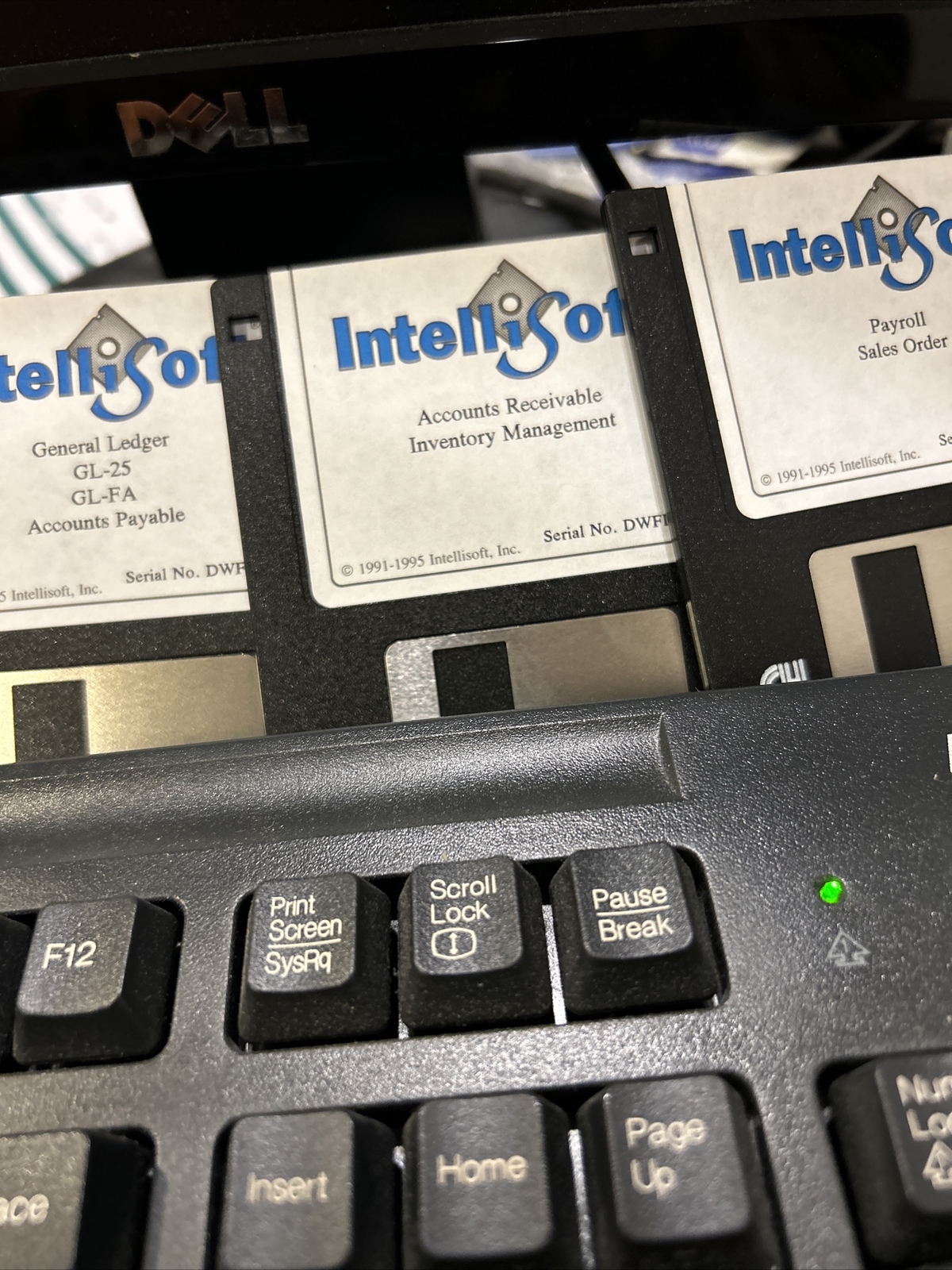 AUTHENTIC BRAND NEW Intellisoft Business Accounting Software. Disks Only. SN key