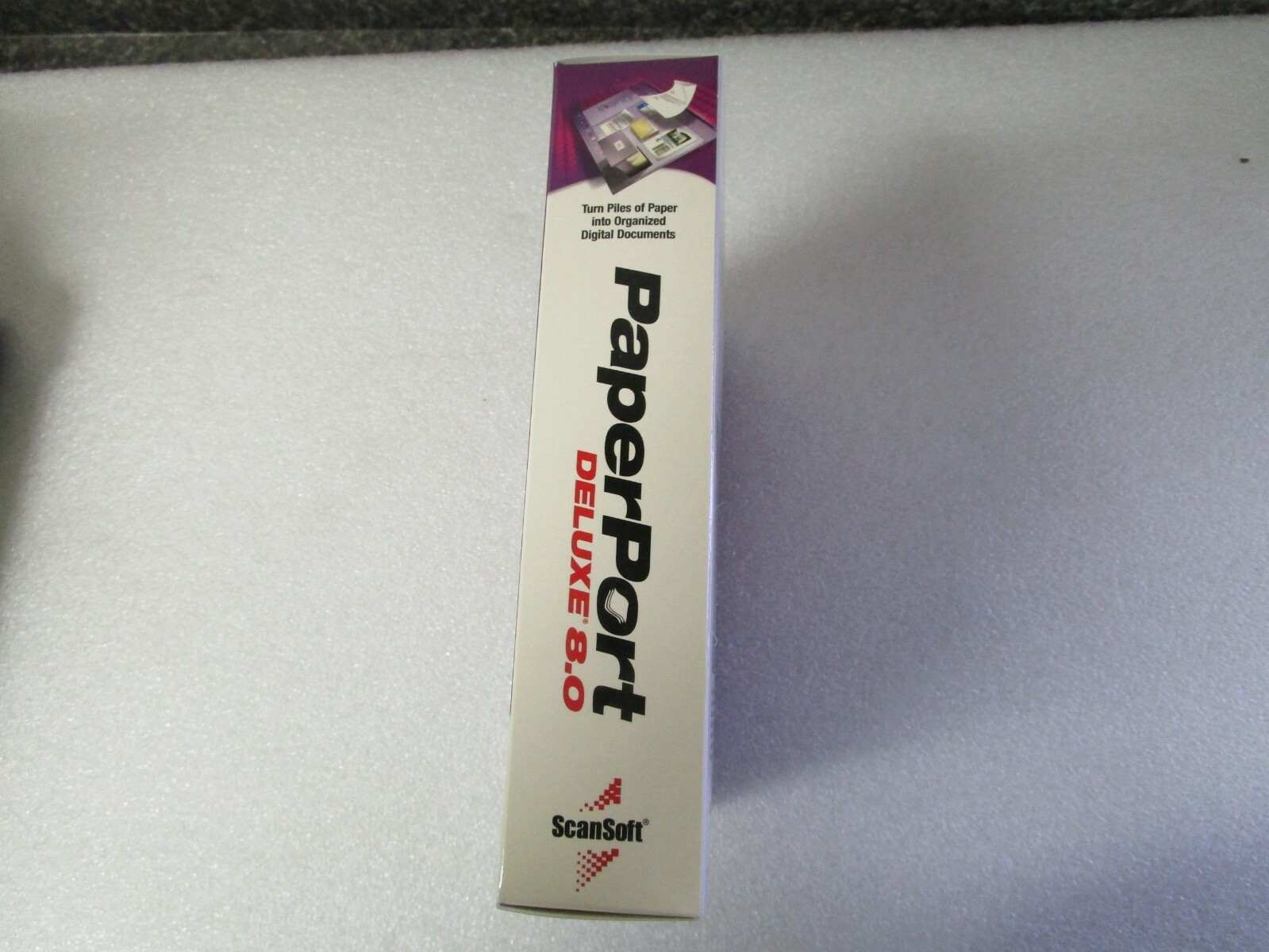 ScanSoft Paperport Deluxe 8 New In Sealed Retail Box!
