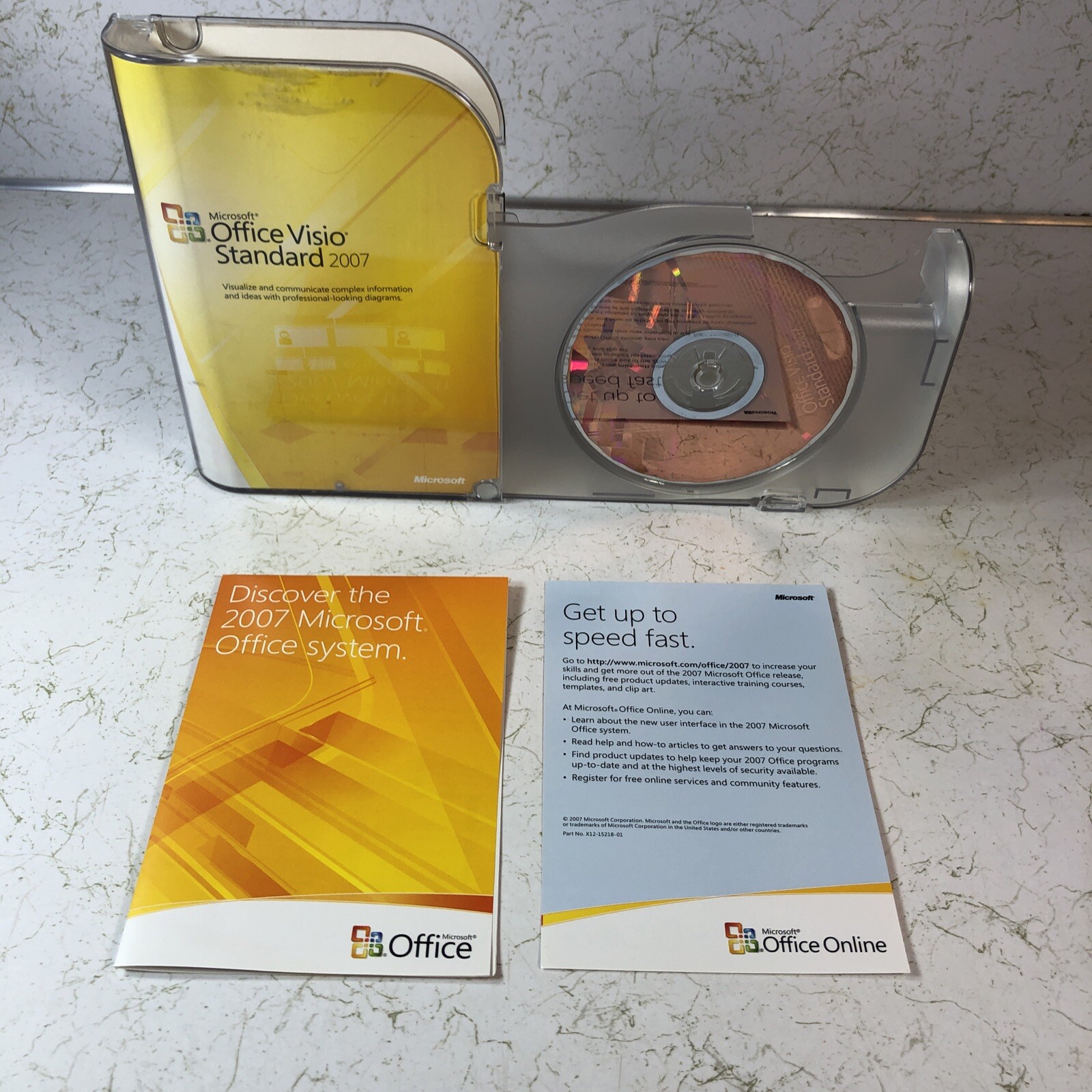 Microsoft Visio Standard 2007 Version – Upgrade (D86-02715) w/ Product Key