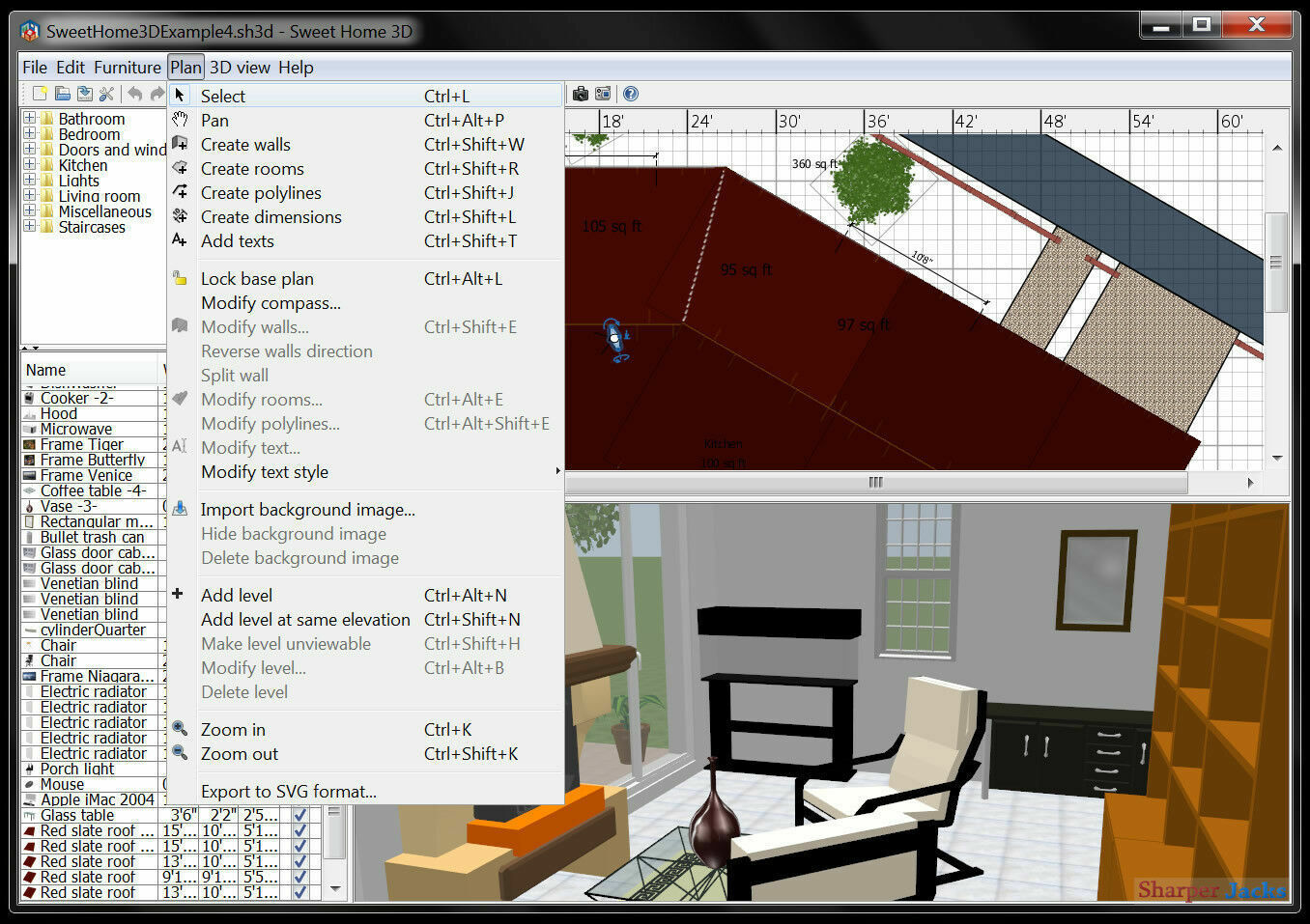 NEW & Fast Ship! Sweet Home 3D Interior Design Decorator Modeling – Linux