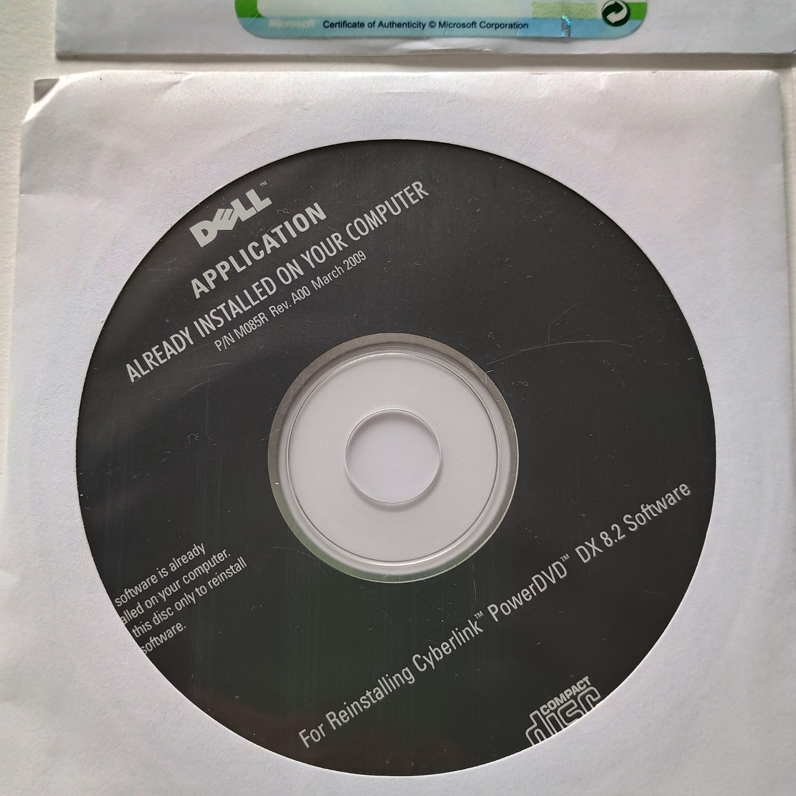 Dell PC Install Disc Lot Of 4, Sealed, Microsoft Works 9, Drivers, Vista