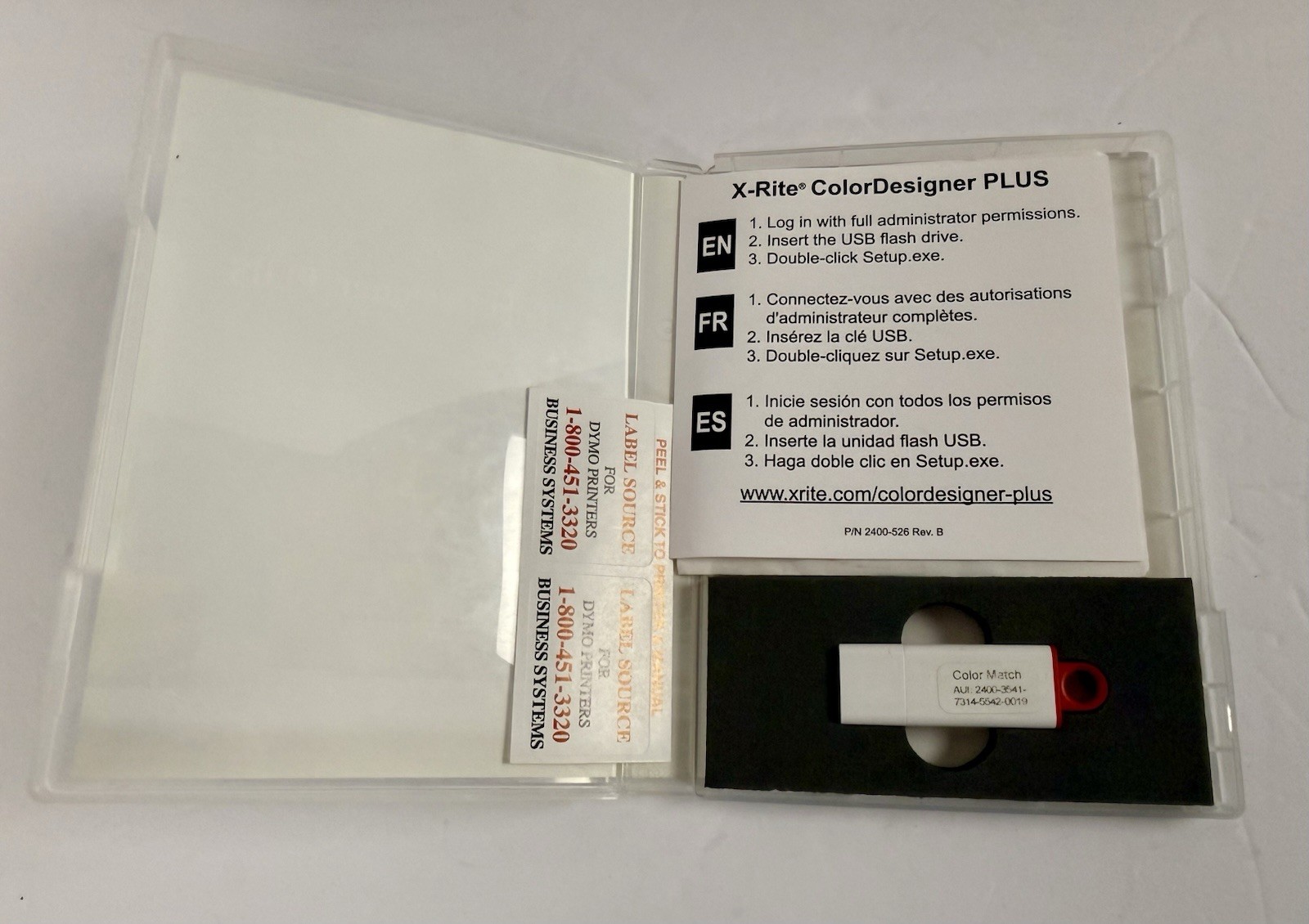 X-Rite ColorDesigner Plus V3 Paint Color Match Software Win. Vista, 7, 8 & 10