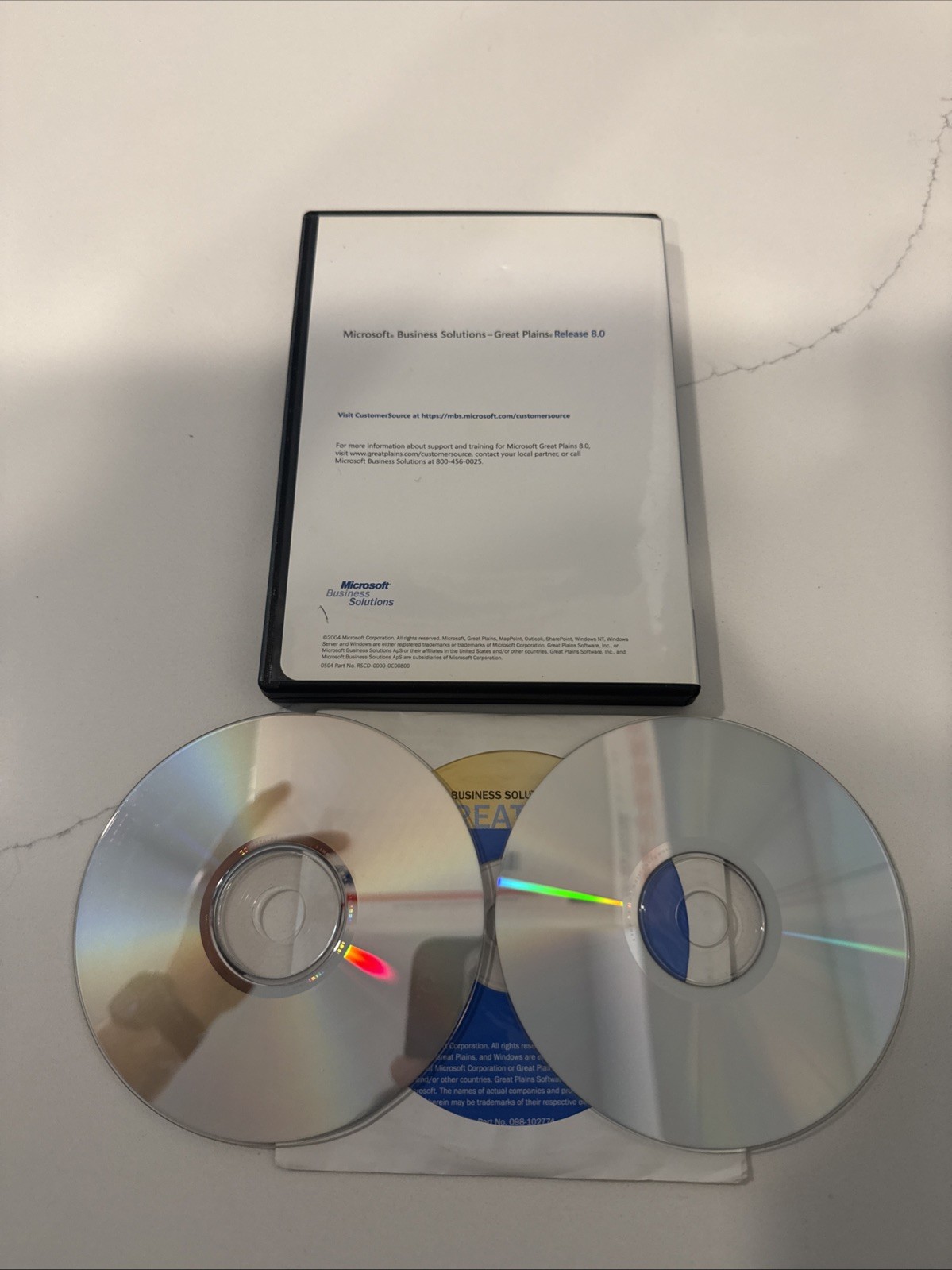 Microsoft 2004 Business Solutions Great Plains 8.0 – Full Version + Trial