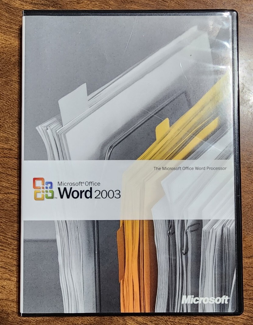 Microsoft Office Word 2003 UPGRADE