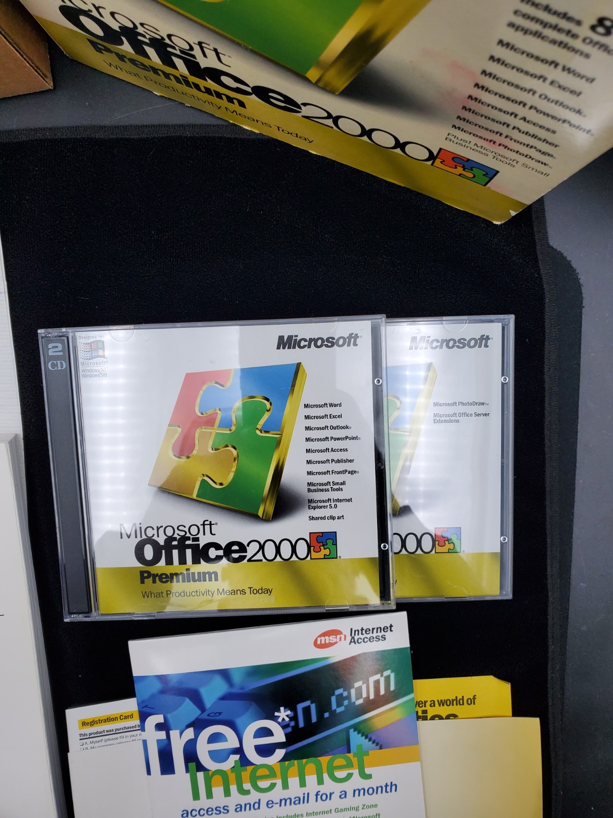 MICROSOFT OFFICE 2000 PREMIUM COMPLETE WIN 95 98 NT