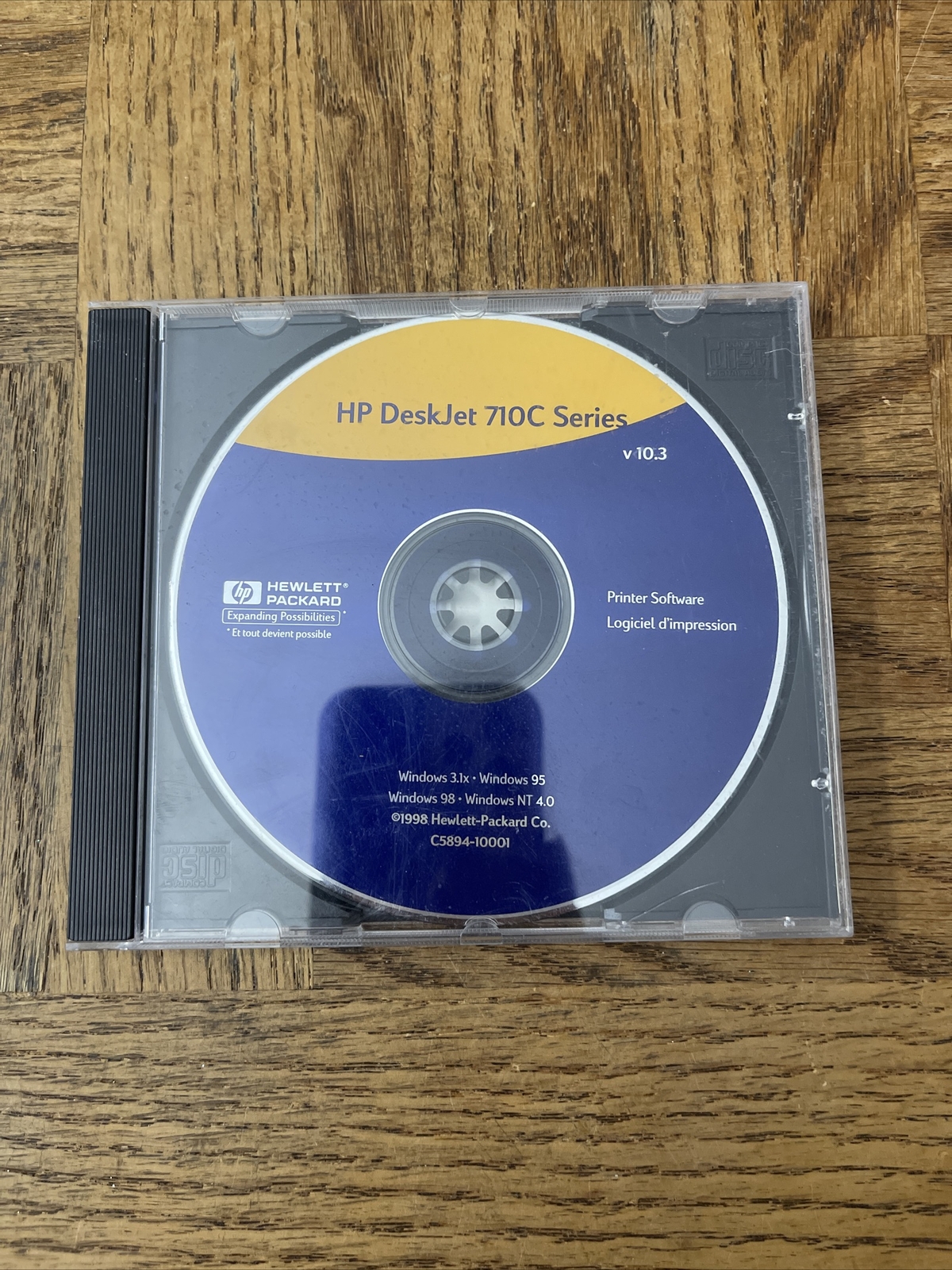Hp Deskjet 710C PC Software