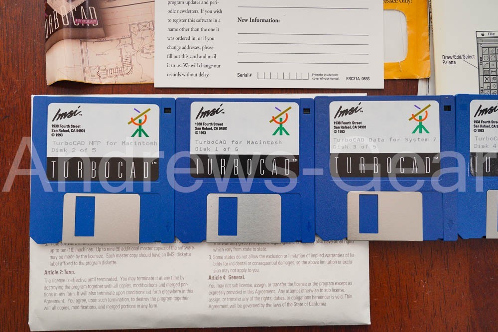 Turbocad for Macintosh Imsi Software Office
