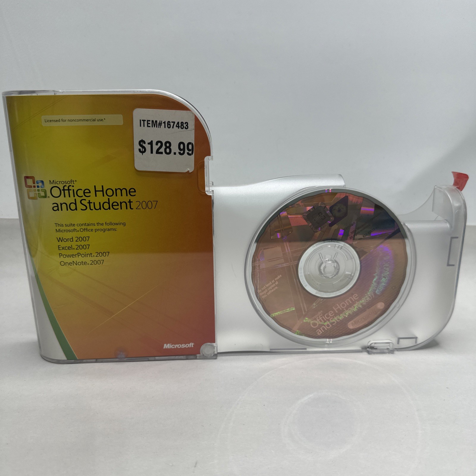 Microsoft Office Home and Student 2007 w/ Product Key Preowned Disk & Box